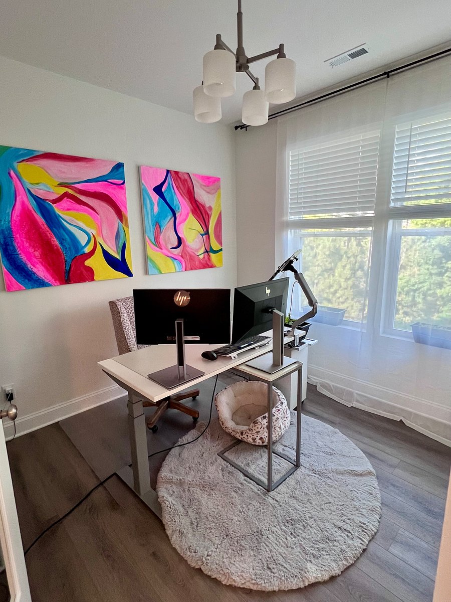 Dedicated workspace with Google fiber internet