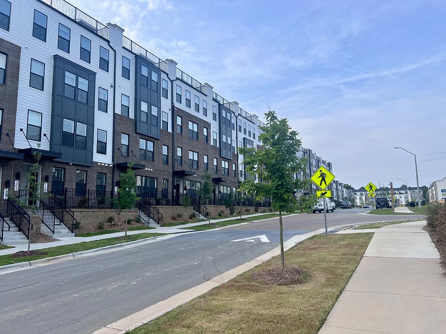 Clean safe neighborhood with newly built homes