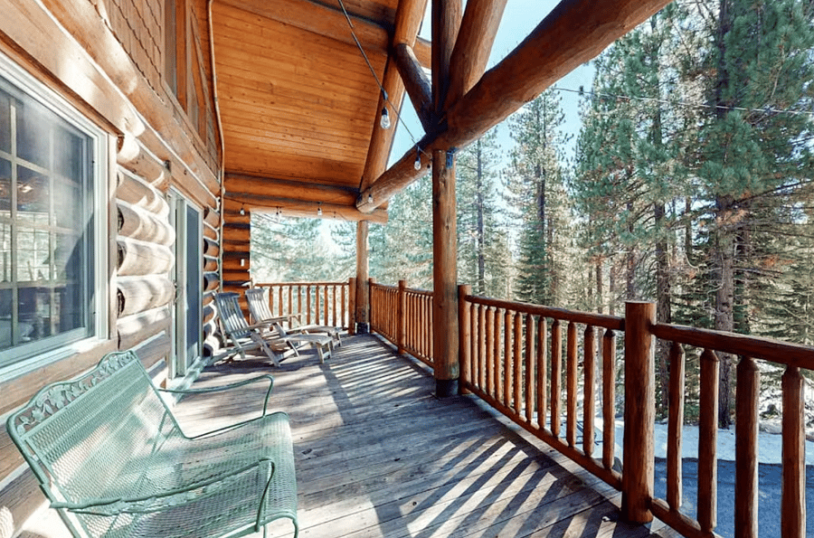 Balcony from living room