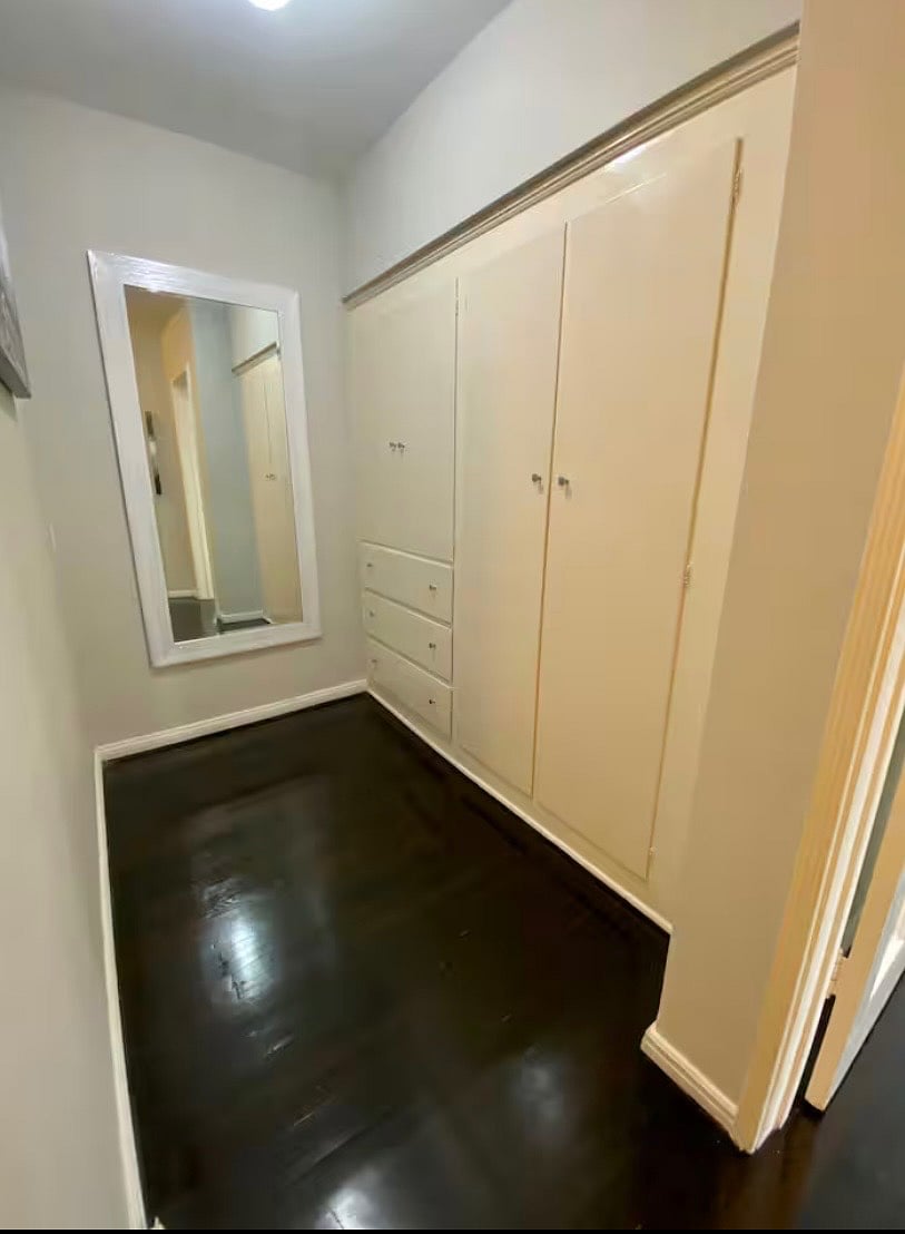 Dressing area and closet