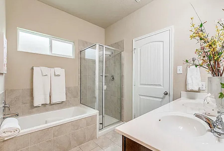 Master bathroom