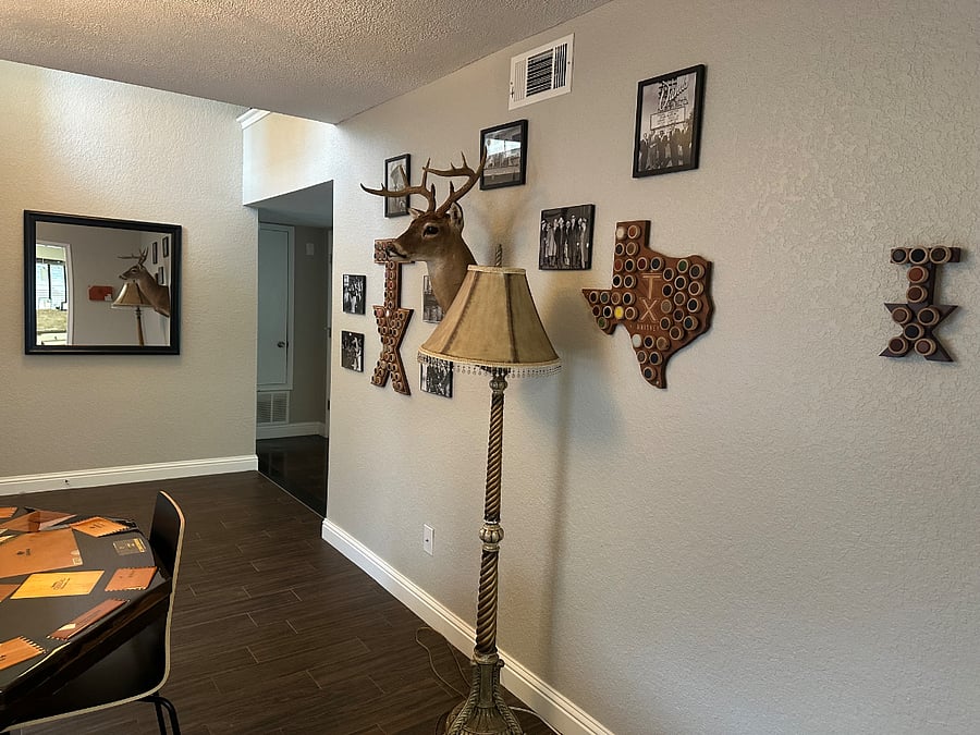 Cigar / whiskey / computer room