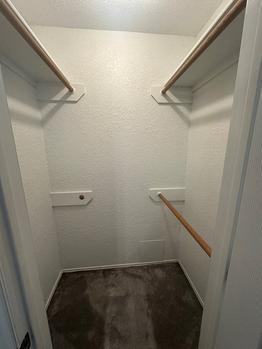 Upstairs closest
