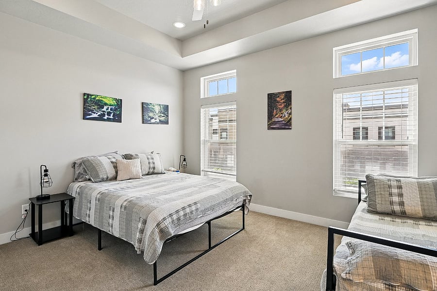 Master Bedroom. It has a day bed in it.Mast