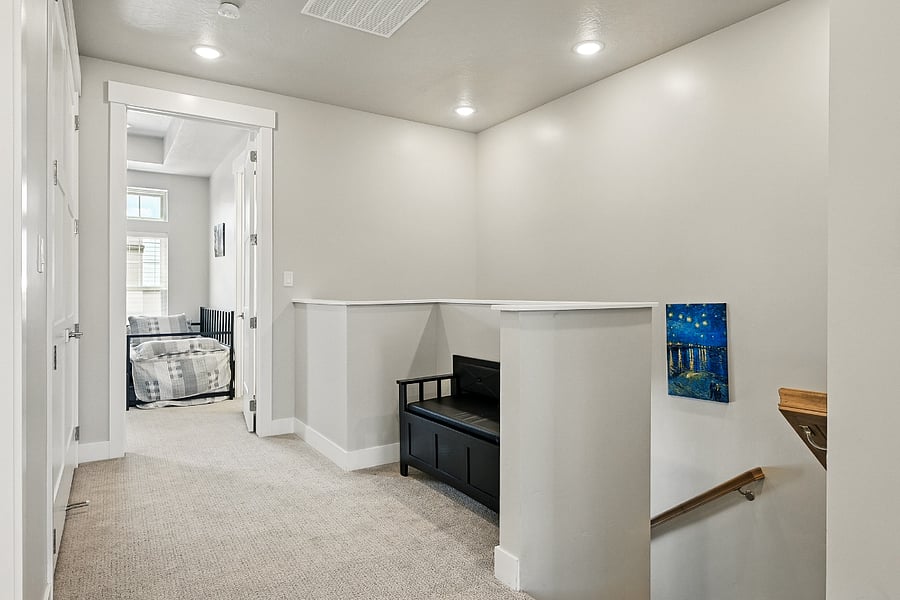 Hallway from Queen Bedroom to Master Bedroom.