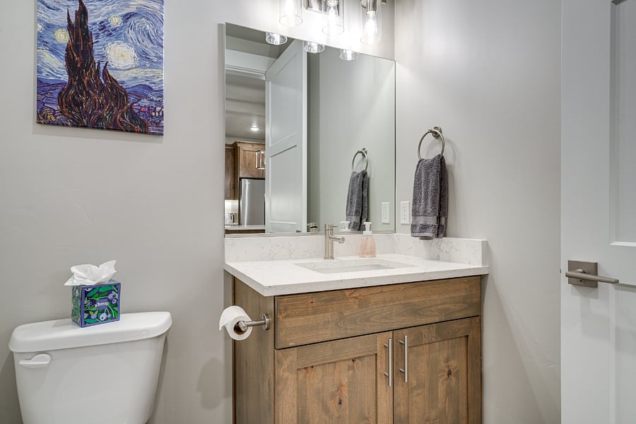 Main Level Guest Bathroom.