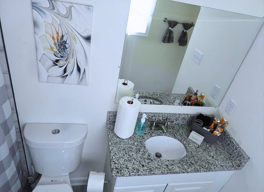 Master bathroom