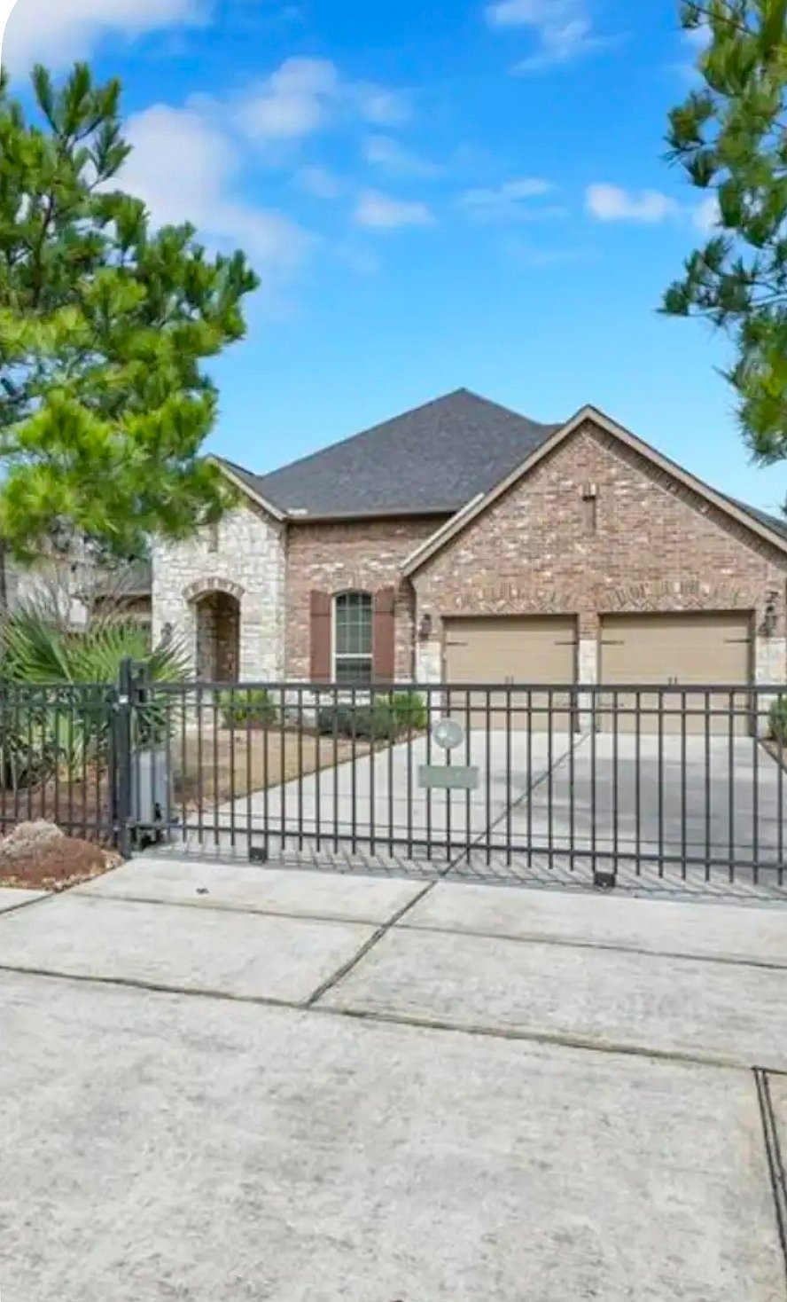 Gated home in a gated community