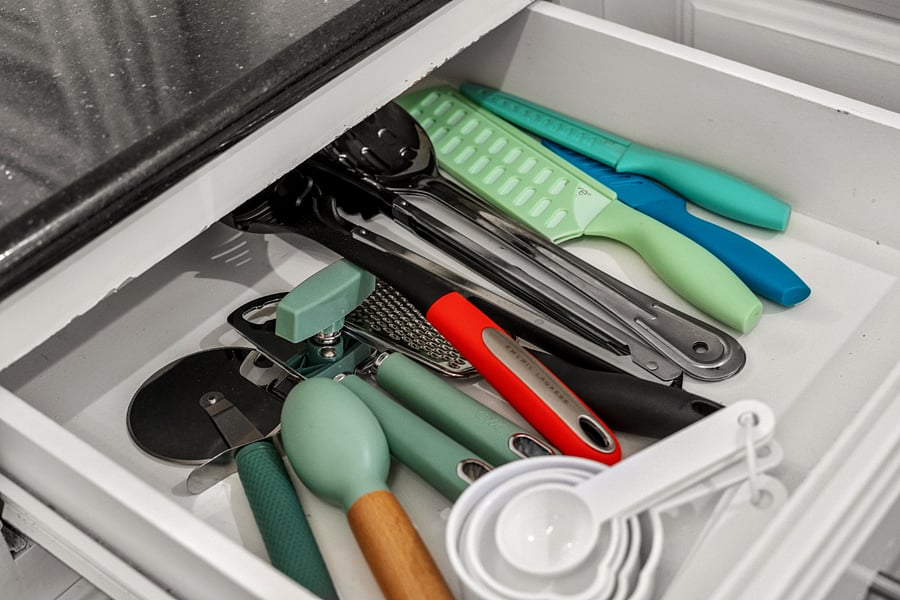 Kitchen utensils.