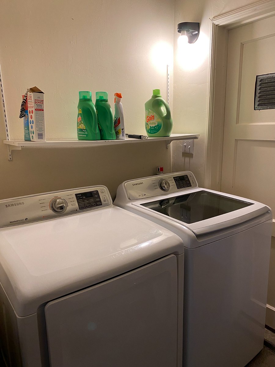 In-Unit Washer & Dryer (Shared with Landlord, Scheduled in Advance to Suit Tenant Schedule)