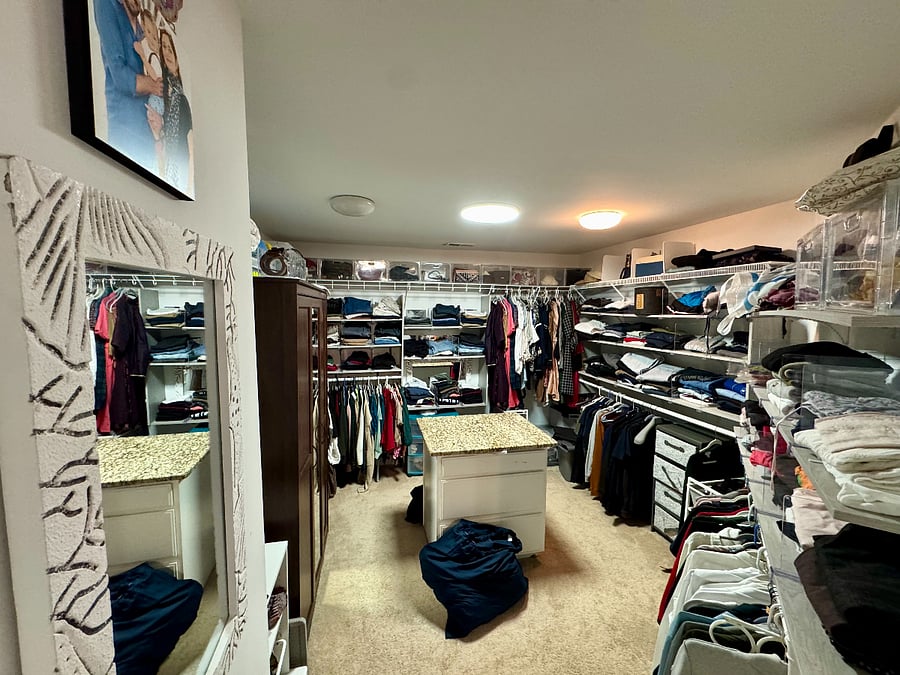 Giant master Closet