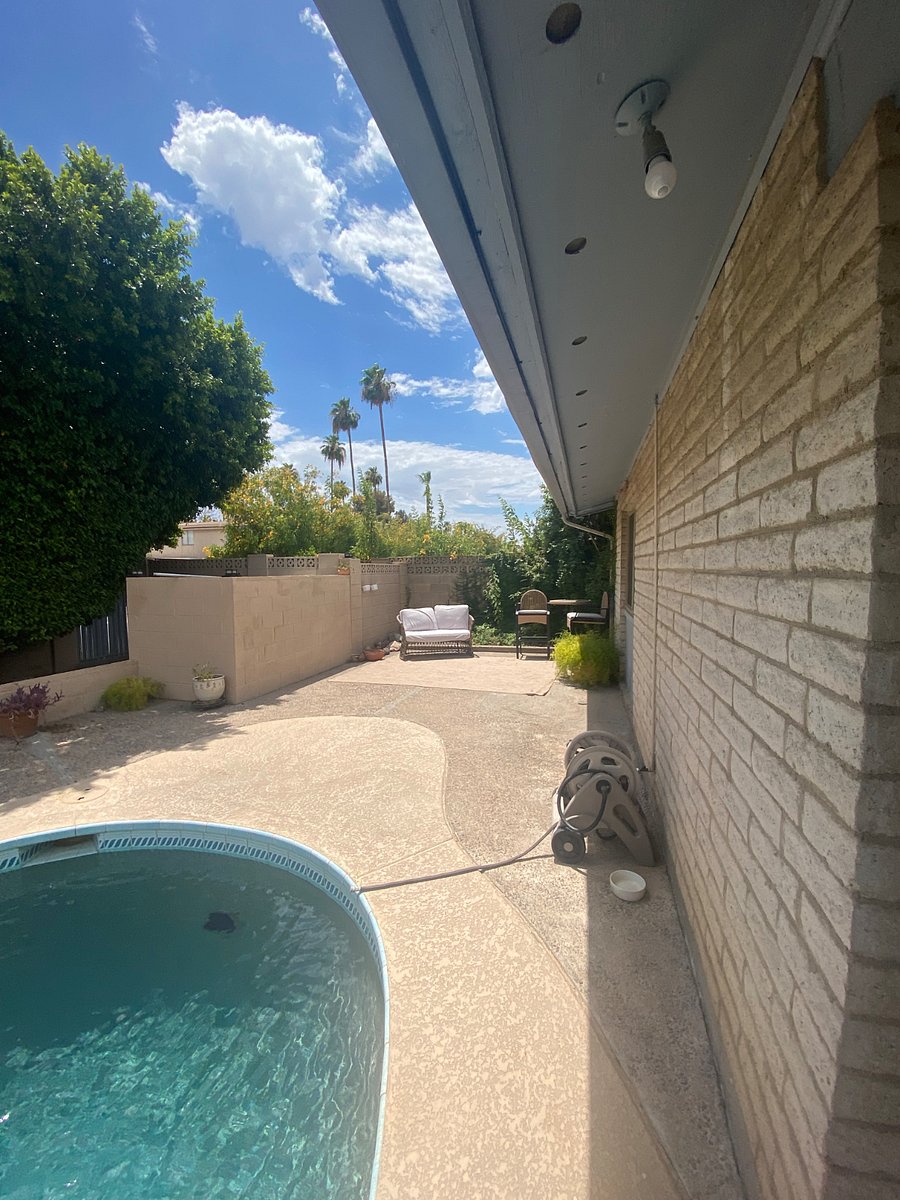 Nooks in the backyard.