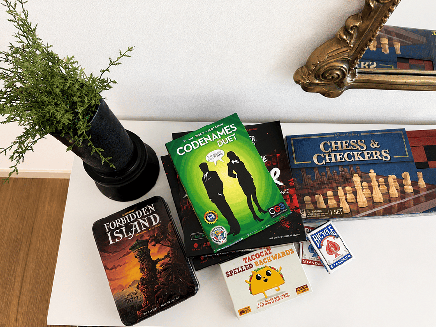 Unplug and unwind with a curated collection of board games, card games, and puzzles for cozy nights in.