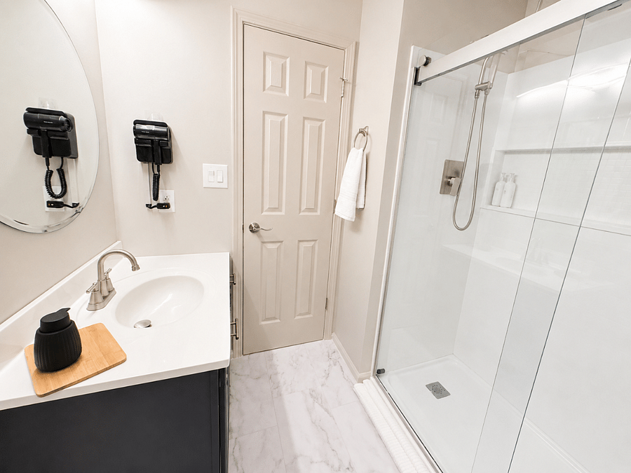 Spa inspired bathroom