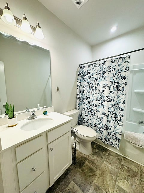 in law suite bathroom 