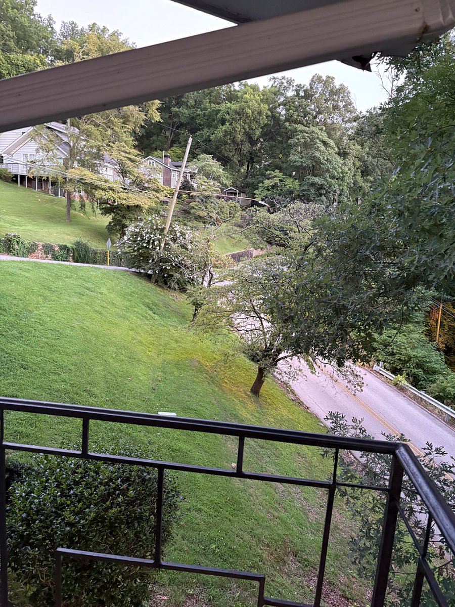 View from deck off living room. 