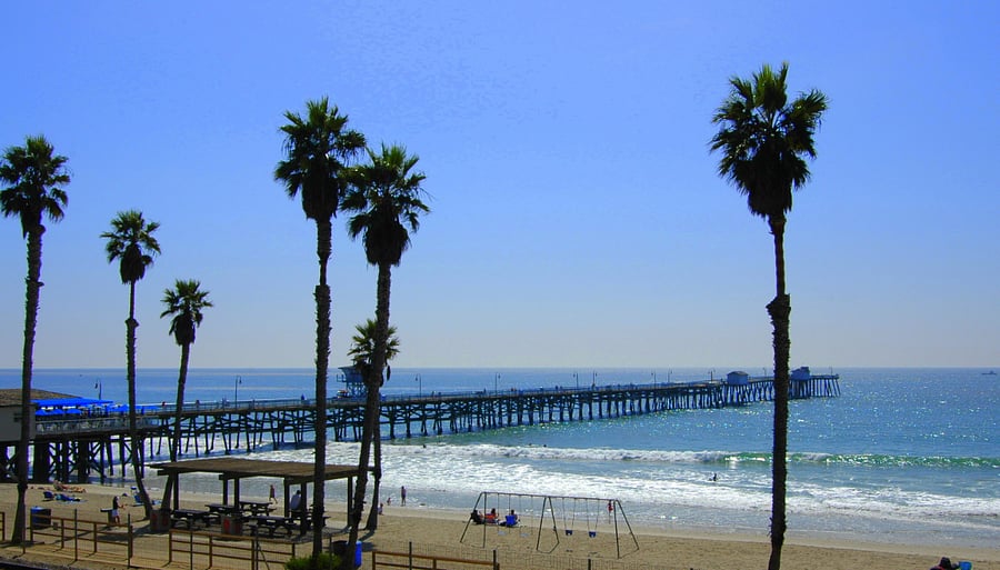 The San Clemente Pier!