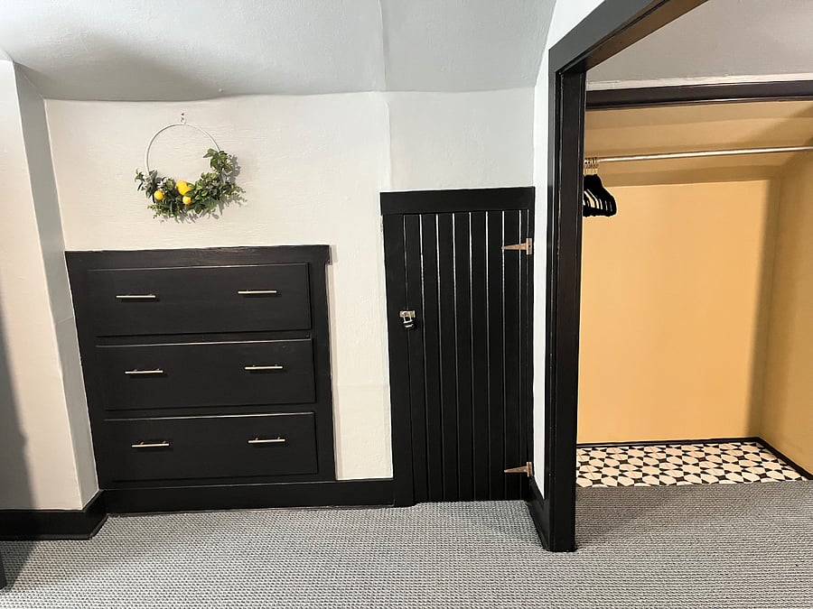 upstairs bedroom