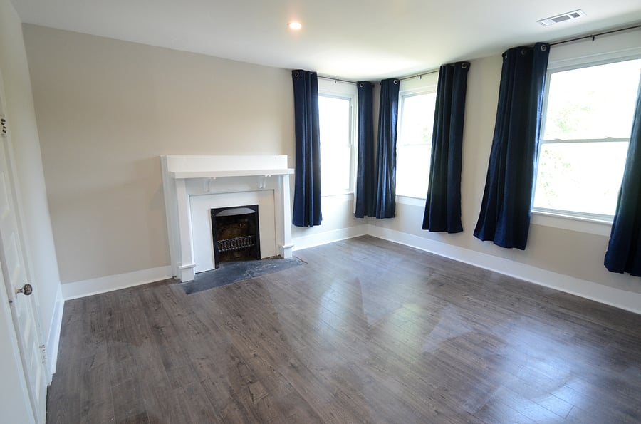 Room is furnished, this was just the photo we had of the bedroom. Has a queen bed, dresser and desk.