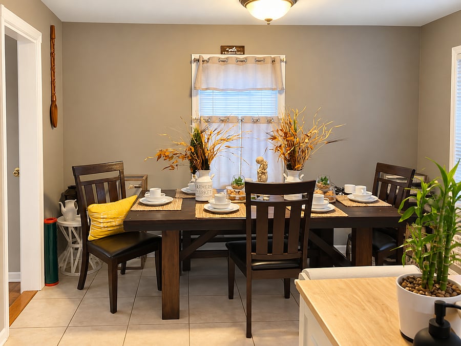 MAIN HOUSE DINNING AREA