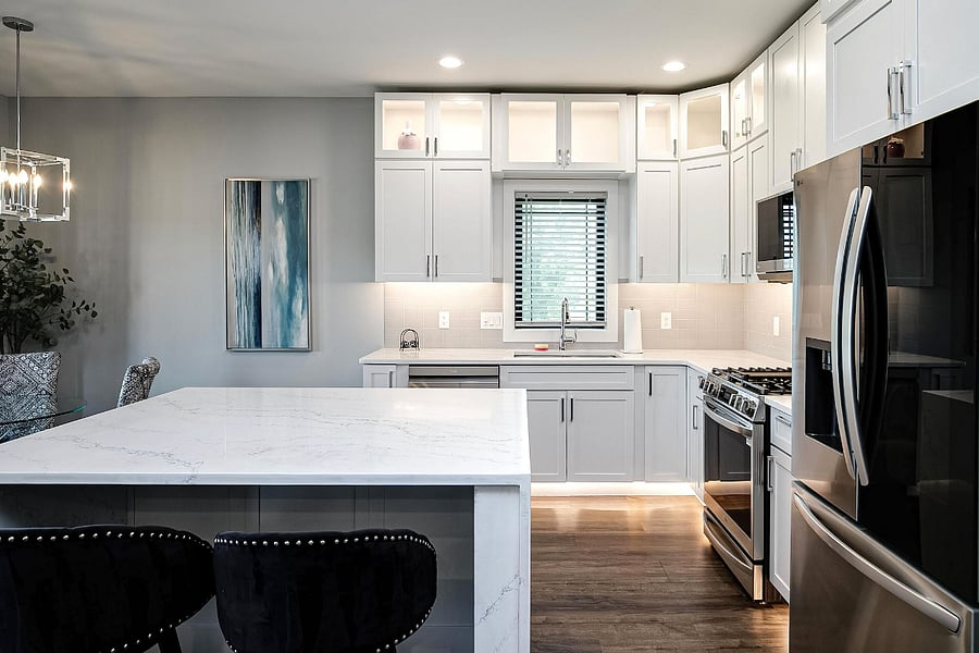 Different view of full kitchen on main floor