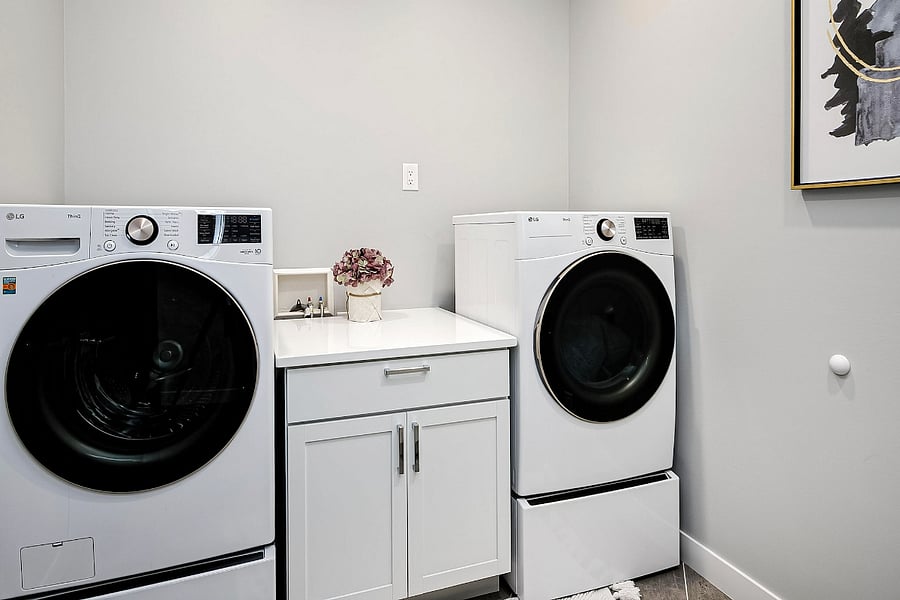 main floor laundry