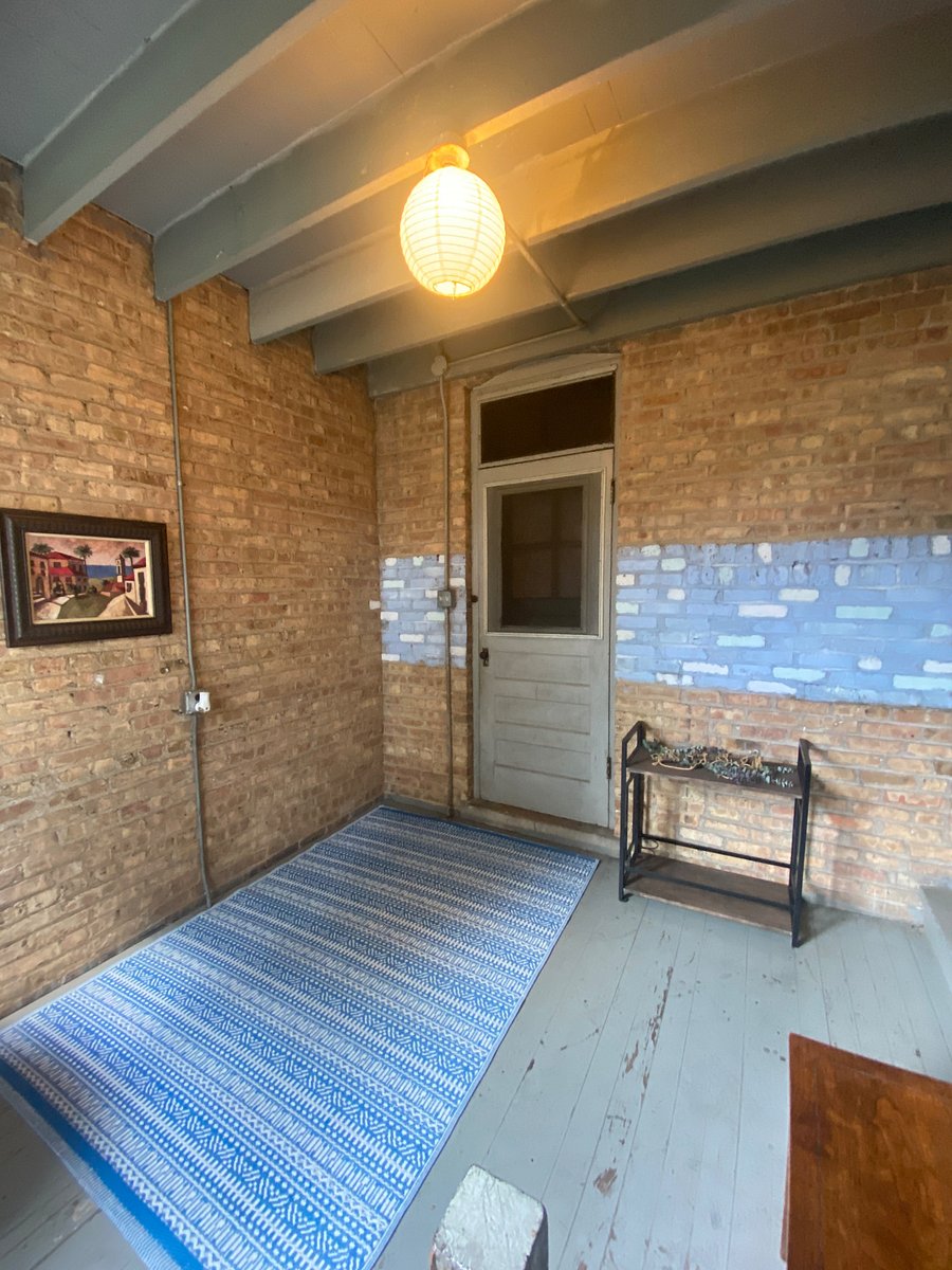 Backdoor private entrance.