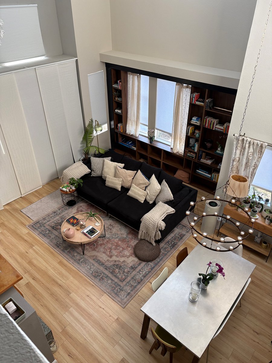 Living and dining area