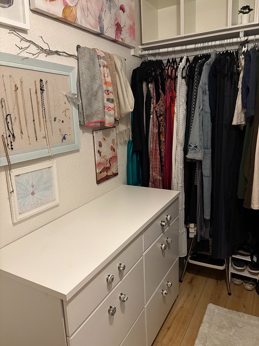 Third floor walk in closet