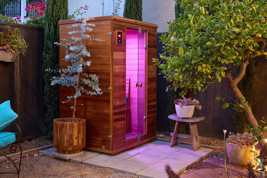 Step outside to your own infrared sauna, offering guests a boutique wellness experience rarely
found in city vacation rentals. It's the perfect way to unwind after exploring Los Angeles or simply
enjoy a peaceful evening under the California sky.