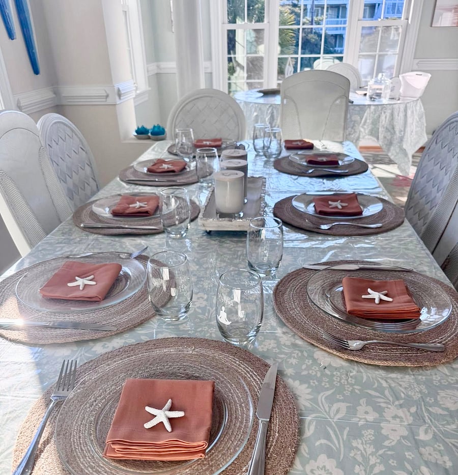 Large dining table