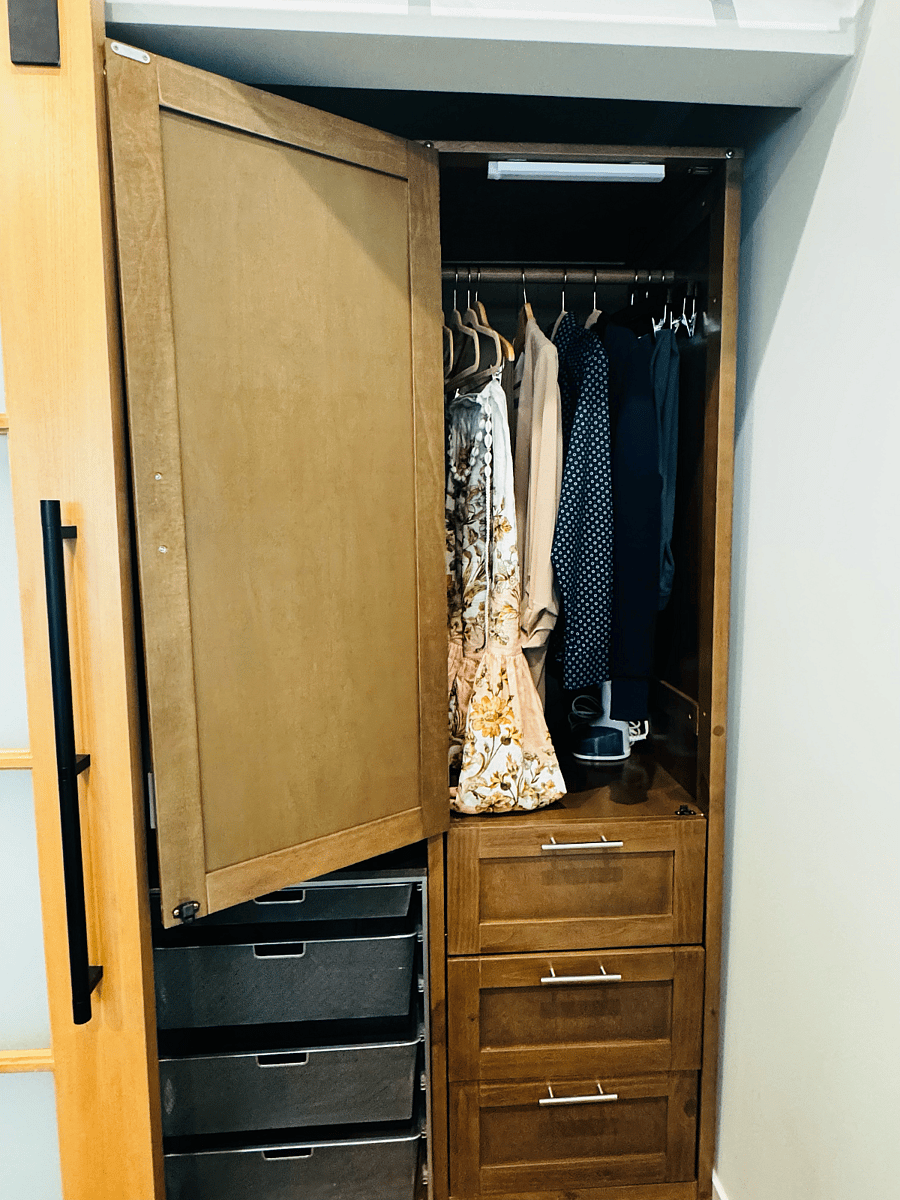 Bedroom Armoire & Storage Dresser