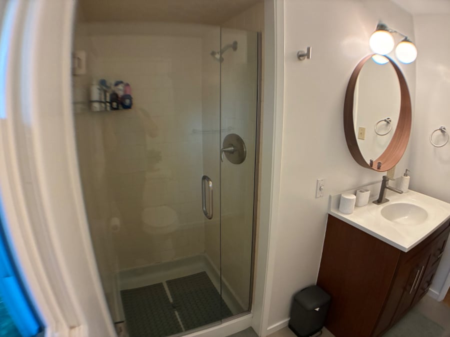 Second bathroom downstairs.