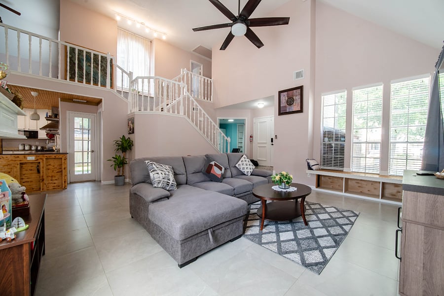 Open concept Living Room