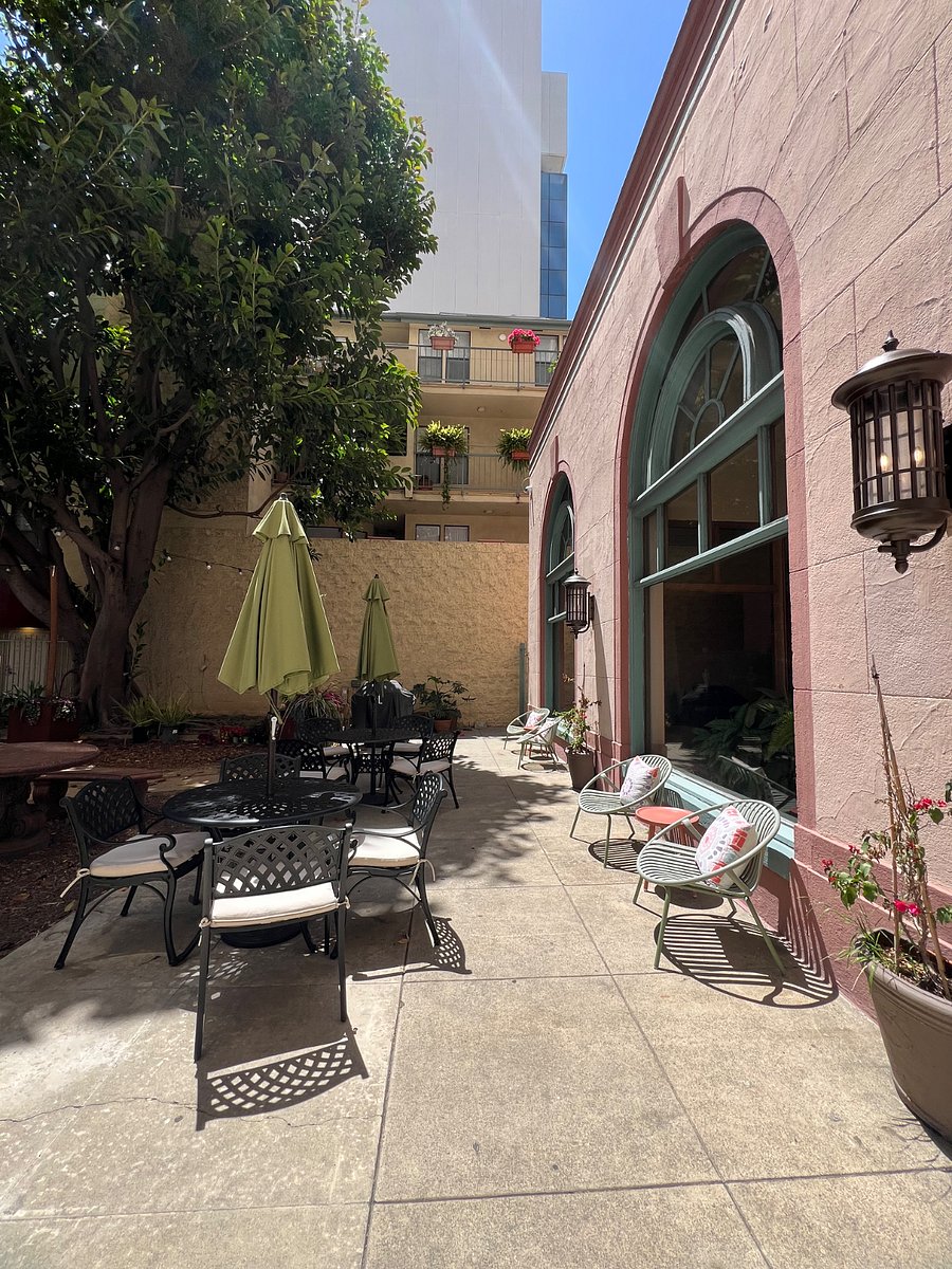 outdoor common garden space