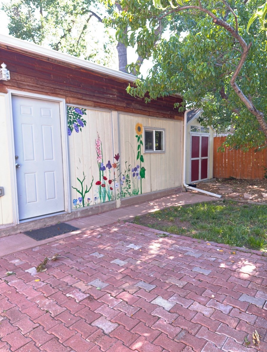 side of garage
