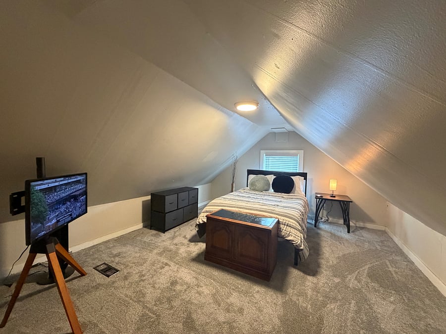 Guest loft bedroom