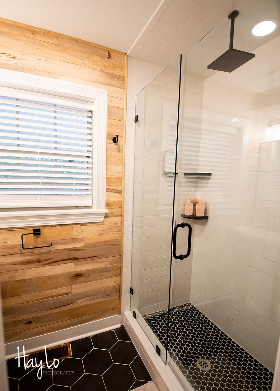 Master Bath with Rain Shower