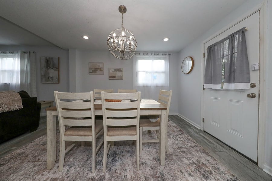 another view of full dining room