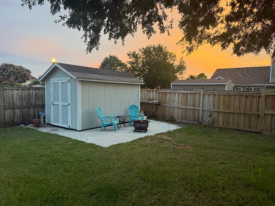Backyard/ shed