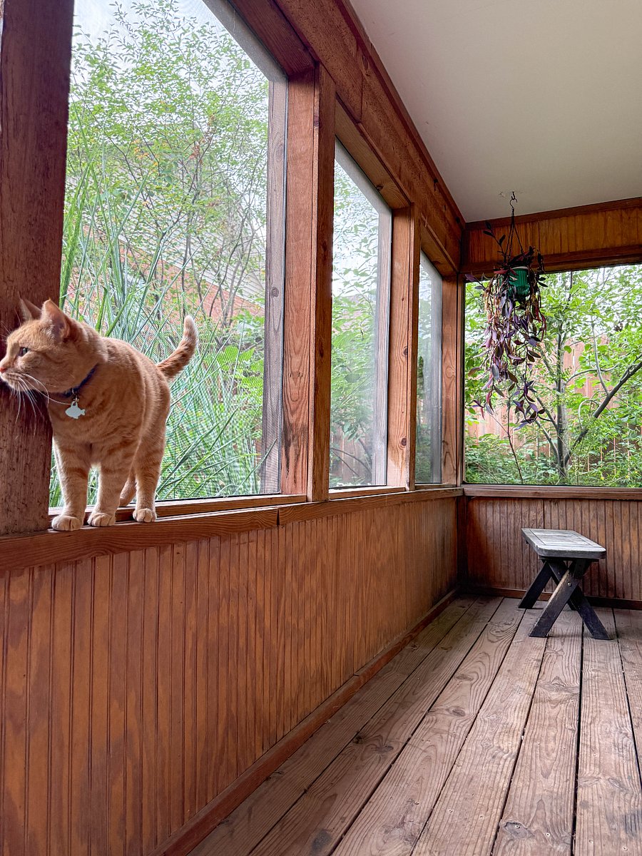 first-floor sunroom