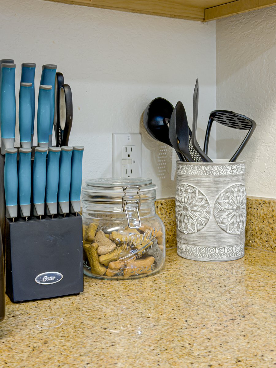 Plates, bowls, glasses, and utensils for 6bring the ingredients, we've got the rest covered.