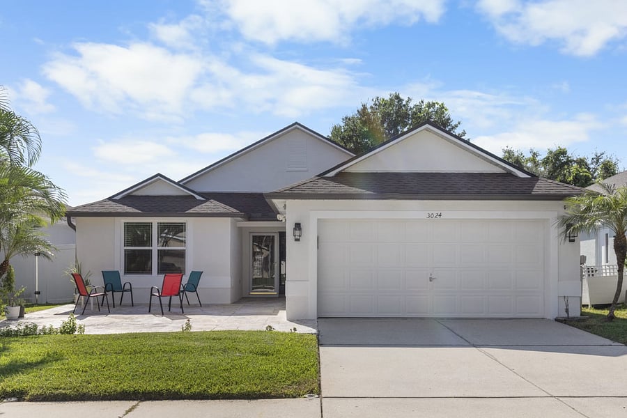 Front of the house