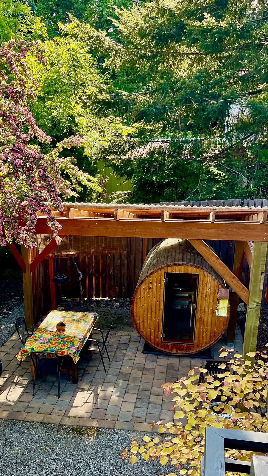 Sauna area