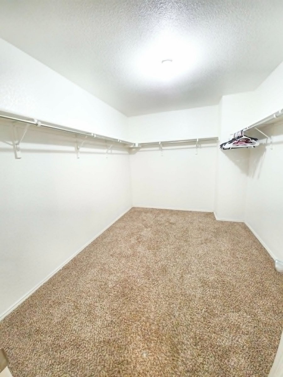 Master walk in closet