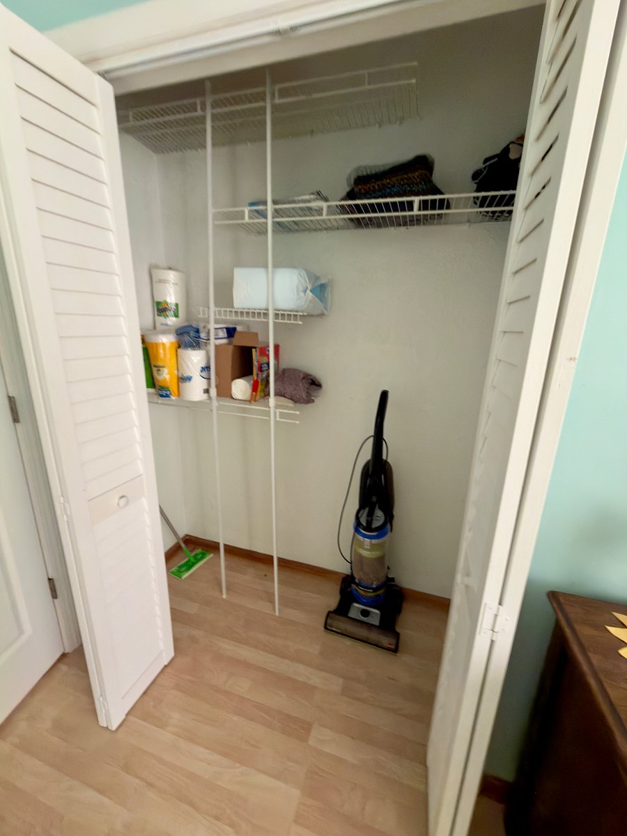 Second bedroom closet 