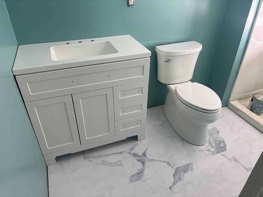 Newly remodeled and Clean bathrooms