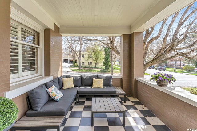 Covered Patio Seating
