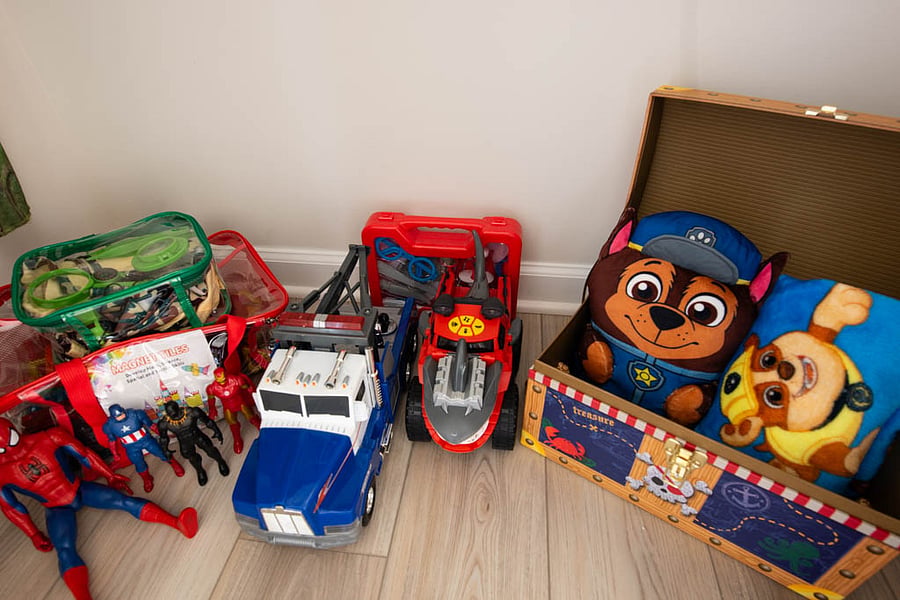 Rec room. Toys