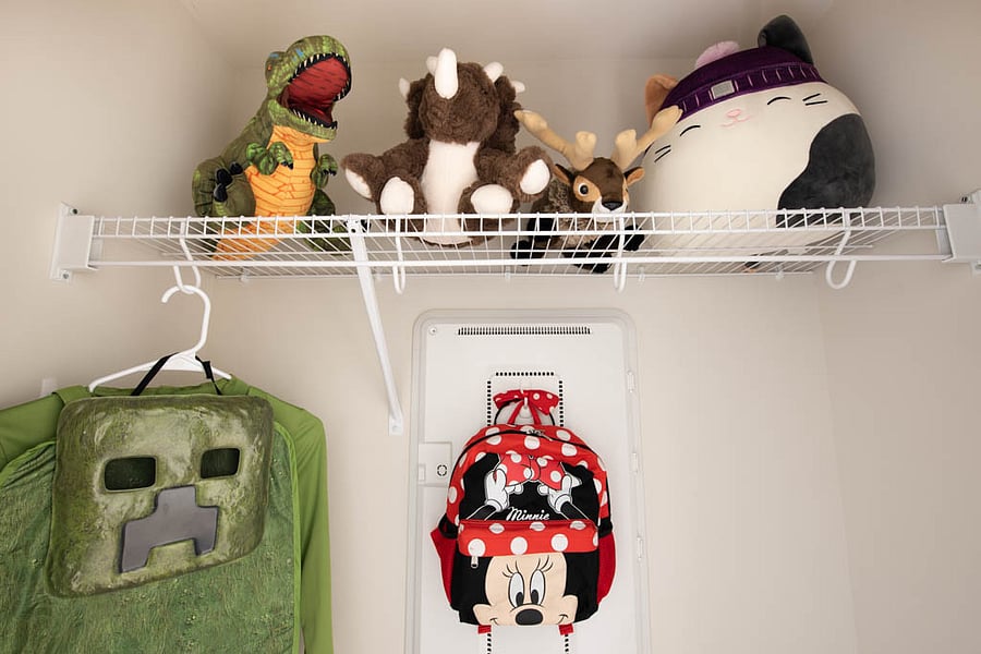 Rec room. Toys and costumes